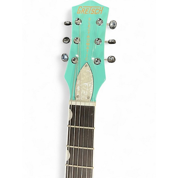 Used Gretsch Guitars G5237 Electromatic Double Jet FT Surf Green Solid Body Electric Guitar