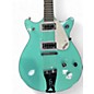 Used Gretsch Guitars G5237 Electromatic Double Jet FT Surf Green Solid Body Electric Guitar