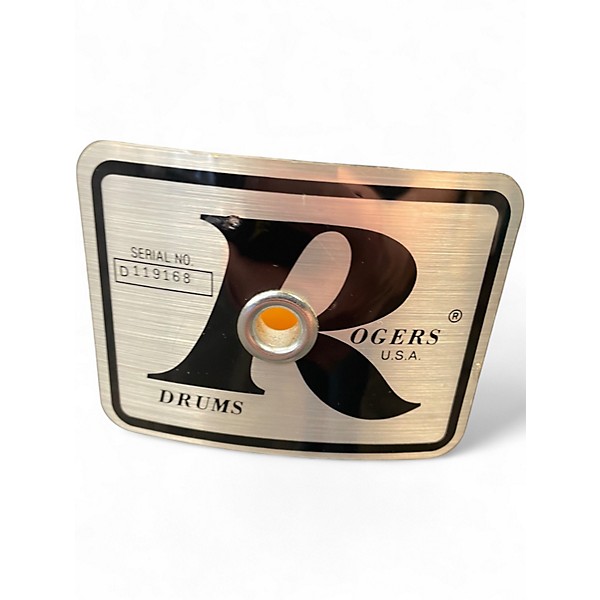 Used Rogers 6 Piece 6 Piece  Steel Blue Drum Kit