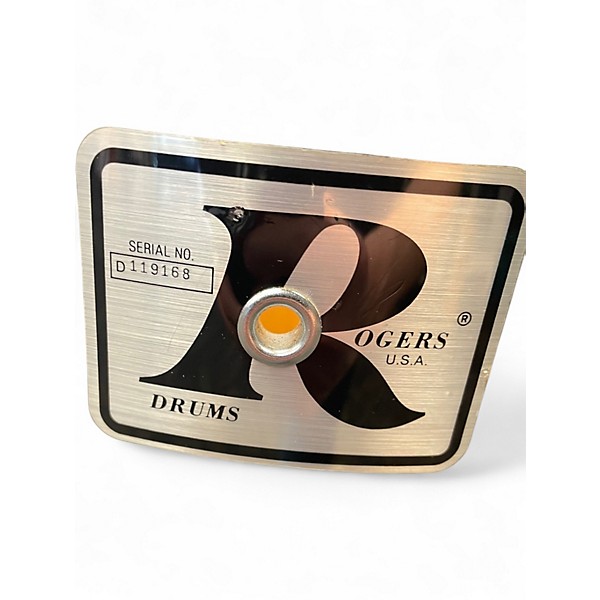 Used Rogers 6 Piece 6 Piece  Steel Blue Drum Kit