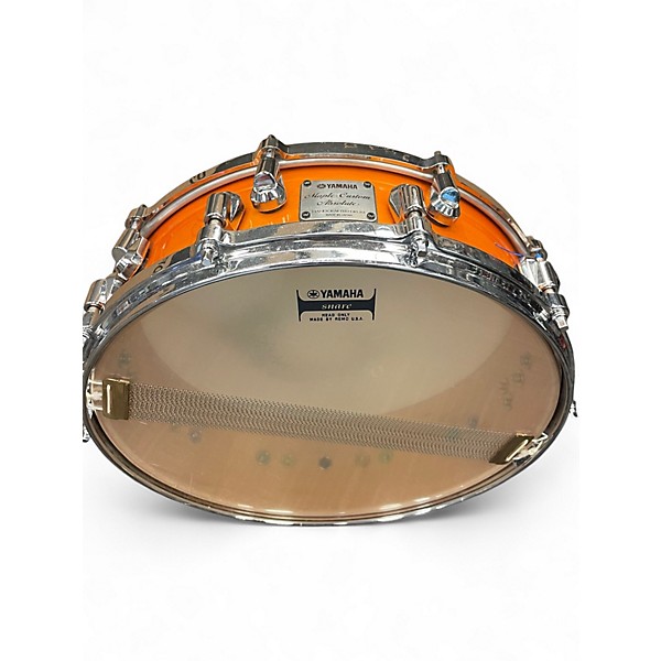 Used Yamaha 14in Maple Custom Absolute Natural Drum