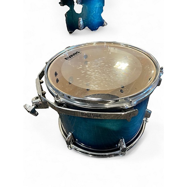 Used TAMA 7 Piece Superstar Classic Blue Burst Drum Kit