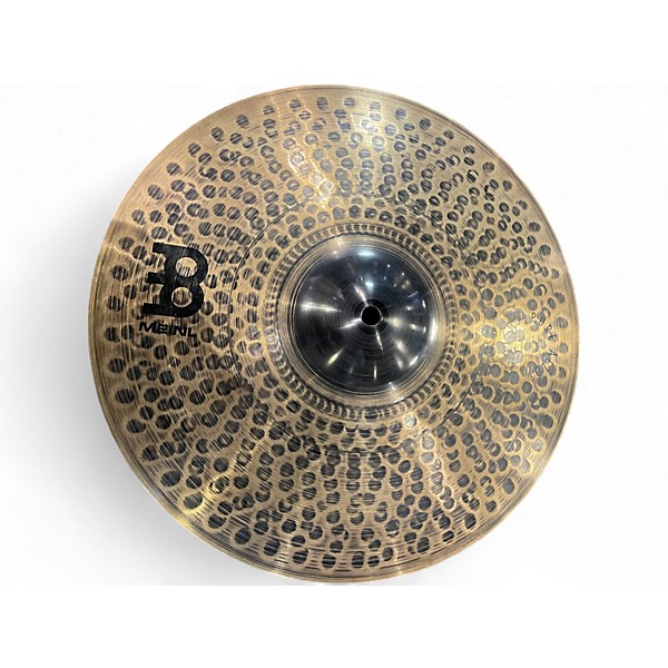 Used MEINL 14in PURE ALLOY CUSTOM 14IN HI HAT Cymbal