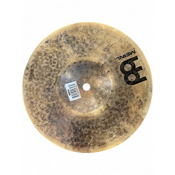 Used MEINL 8in byzance 8in dark splash Cymbal