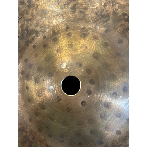Used MEINL 8in byzance 8in dark splash Cymbal