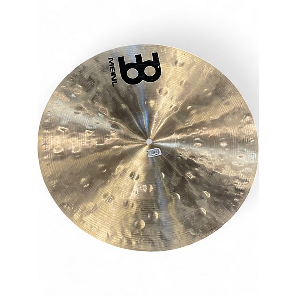 Used MEINL 18in byzance 18in extra thin hammered crash Cymbal