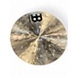 Used MEINL 18in byzance 18in extra thin hammered crash Cymbal