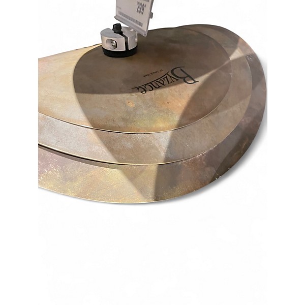 Used MEINL 14in used byzance smack stack Cymbal