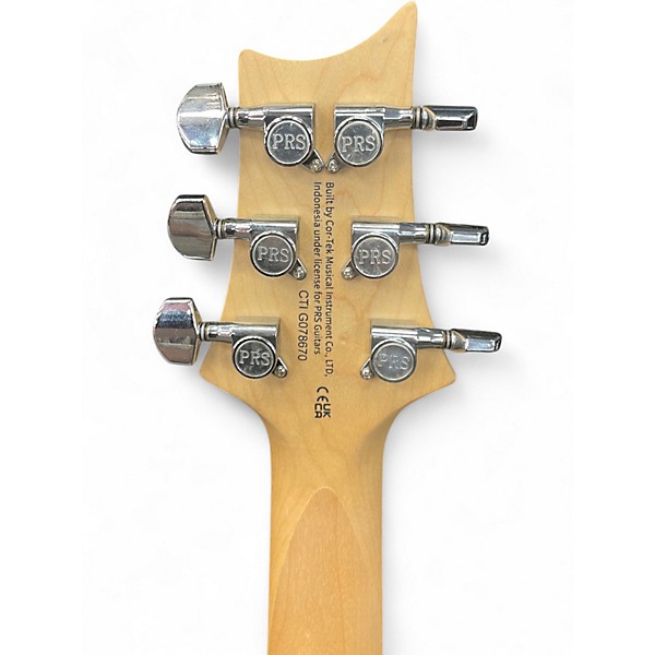 Used PRS CE24 Ice Blue Metallic Solid Body Electric Guitar