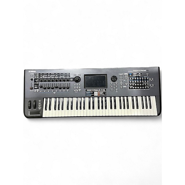 Used Yamaha Montage 6 61 Key Synthesizer