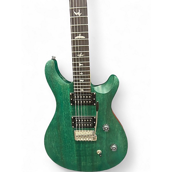 Used PRS CE24 SE Green Solid Body Electric Guitar