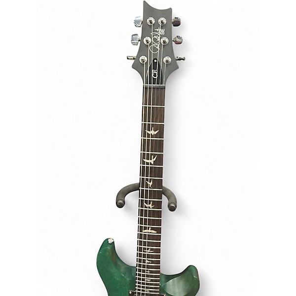 Used PRS CE24 SE Green Solid Body Electric Guitar