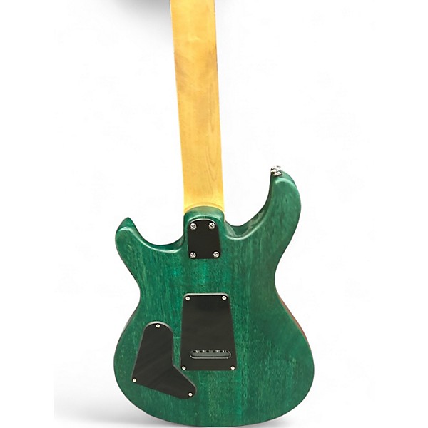 Used PRS CE24 SE Green Solid Body Electric Guitar