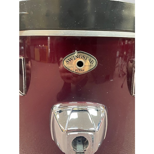 Used TAMA 5 Piece SWINGSTAR Chrome Red Drum Kit