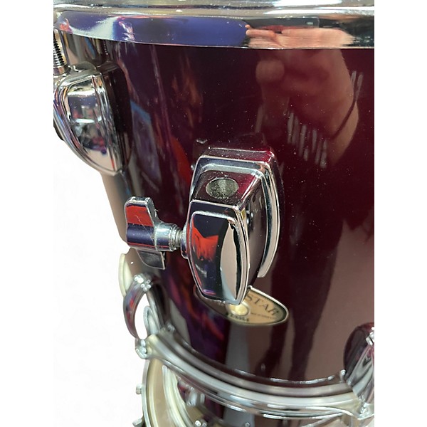 Used TAMA 5 Piece SWINGSTAR Chrome Red Drum Kit