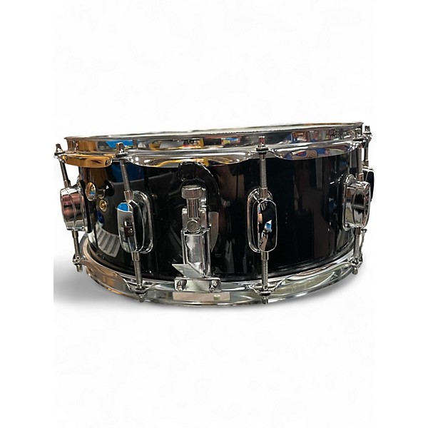 Used Eastar 14in 14"X 5.5" Snare Drum Black Pearl Drum