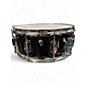 Used Eastar 14in 14"X 5.5" Snare Drum Black Pearl Drum