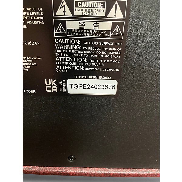 Used Fender Mustang LT25 25W 1x8 Guitar Combo Amp