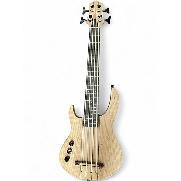 Used Unbranded U BASS Natural Electric Bass Guitar