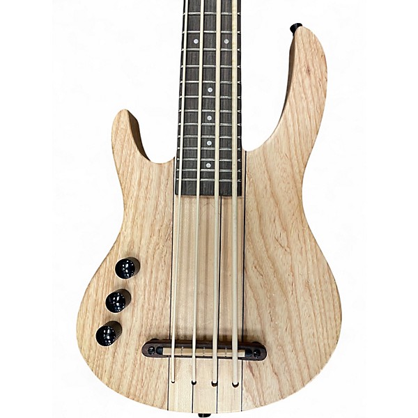 Used Unbranded U BASS Natural Electric Bass Guitar