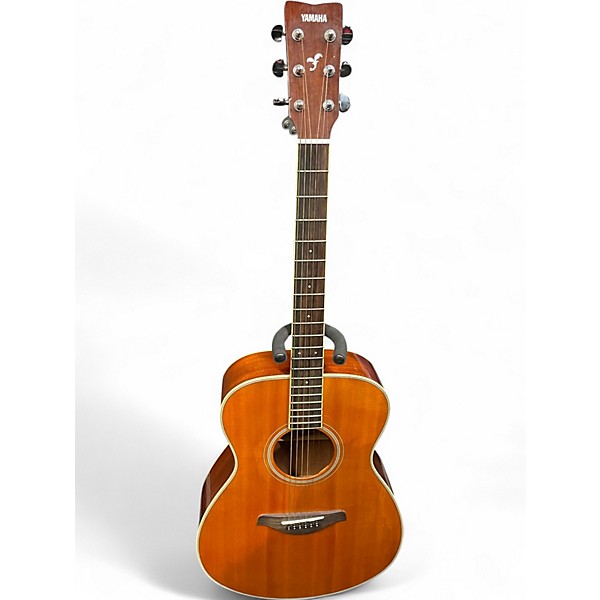 Used Yamaha FSTA TransAcoustic Concert Vintage Natural Acoustic Electric Guitar