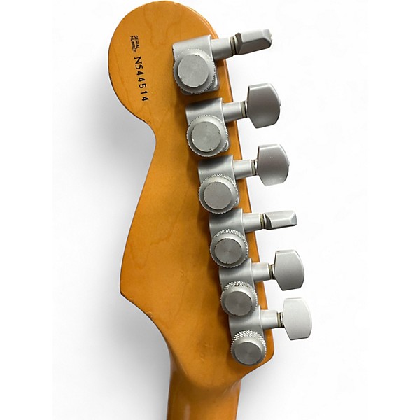 Used 1995 Fender American Deluxe Stratocaster Plus BLACK PEARLBURST Solid Body Electric Guitar