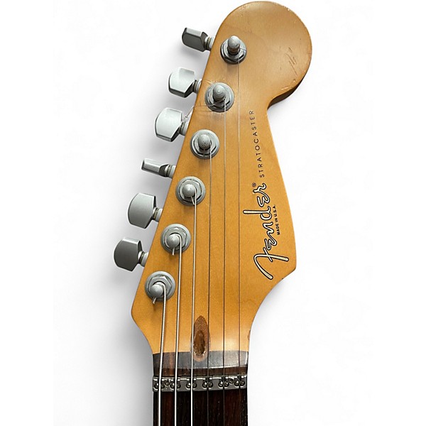 Used 1995 Fender American Deluxe Stratocaster Plus BLACK PEARLBURST Solid Body Electric Guitar