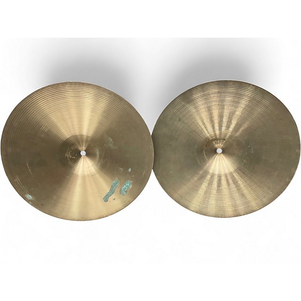 Used Zildjian 14in New Beat Hi Hat Pair Cymbal