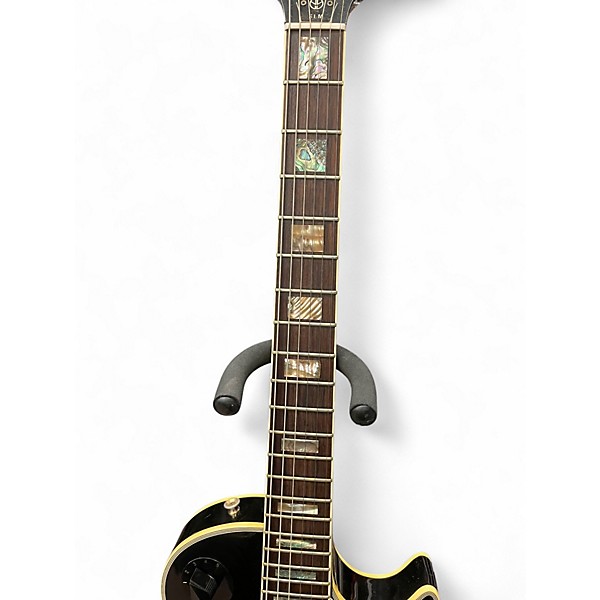 Vintage 1976 Electra X310 Black and Gold Solid Body Electric Guitar