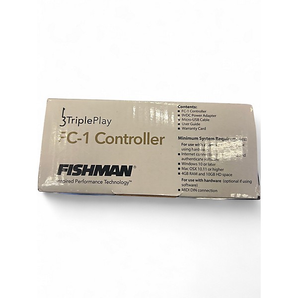 Used Fishman TriplePlay FC-1 Controller MIDI Foot Controller
