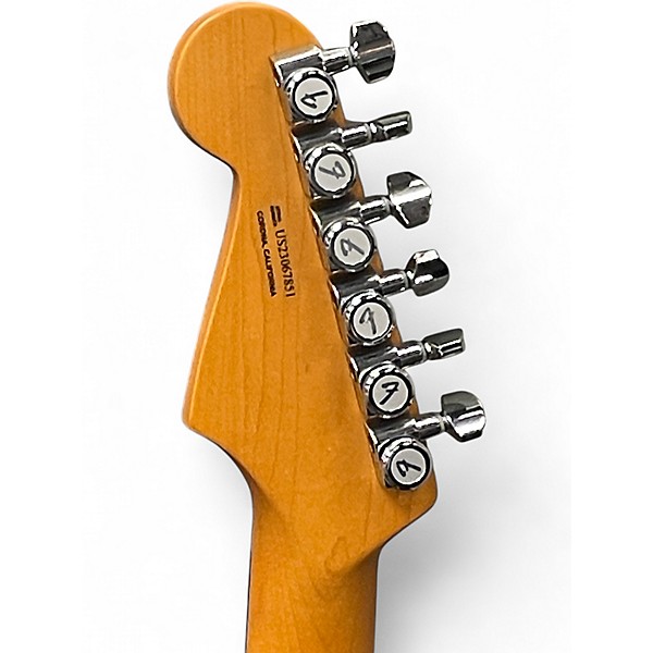 Used Fender Limited Edition American Ultra Stratocaster Tigers Eye HSS 2 Color Sunburst Solid Body Electric Guitar