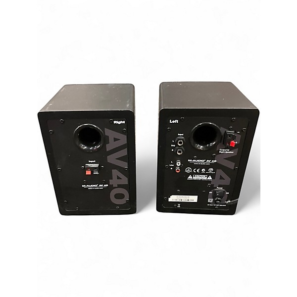 Used M-Audio AV40 Powered Monitor