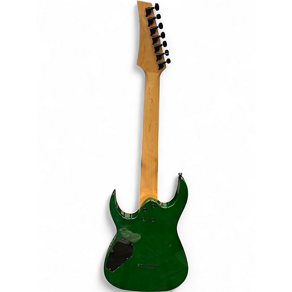 Used Cozart 7 STING ELECTRIC GTR  Emerald Green Solid Body Electric Guitar