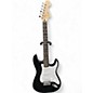 Used Squier Affinity Stratocaster Black and White Solid Body Electric Guitar thumbnail