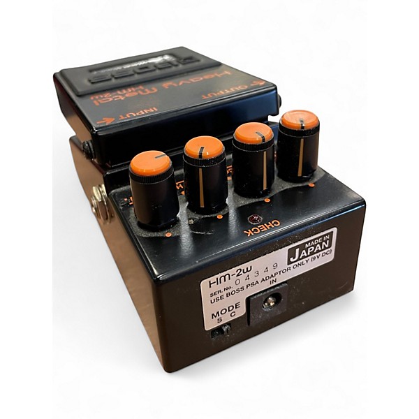 Used BOSS HM2 Heavy Metal Effect Pedal