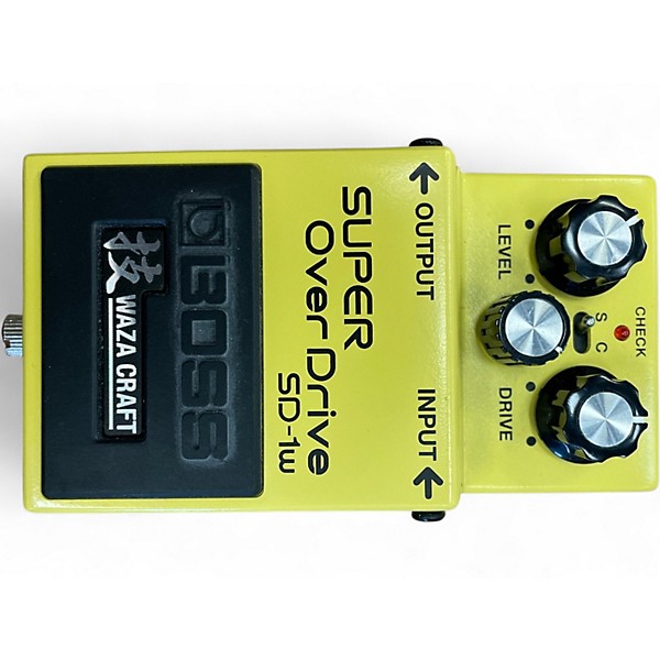 Used BOSS SD1W Super Overdrive Waza Craft Effect Pedal