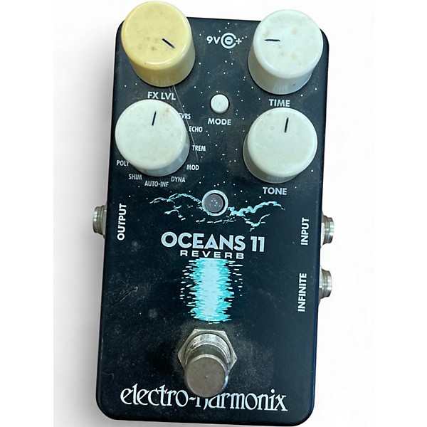 Used Electro-Harmonix Oceans 11 Reverb Effect Pedal
