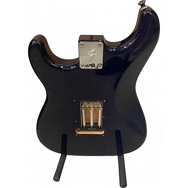 Used Fender Player Strat With P-Rails and Upgrades Blue Burst Solid Body Electric Guitar