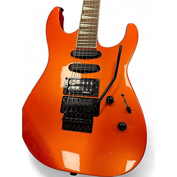 Used Jackson SL3X DX LAMBO ORANGE Solid Body Electric Guitar