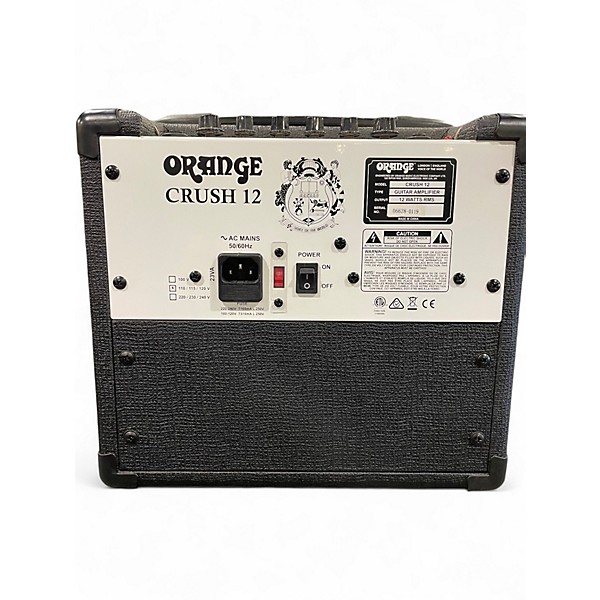 Used Orange Amplifiers Crush 12 Guitar Combo Amp