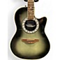Used Ovation CC157 Celebrity Gray Burst Acoustic Electric Guitar