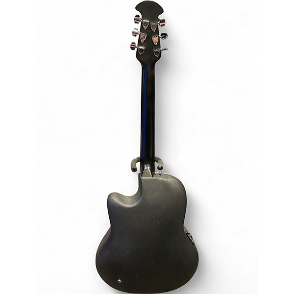 Used Ovation CC157 Celebrity Gray Burst Acoustic Electric Guitar