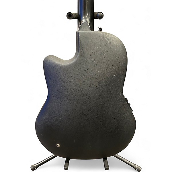 Used Ovation CC157 Celebrity Gray Burst Acoustic Electric Guitar