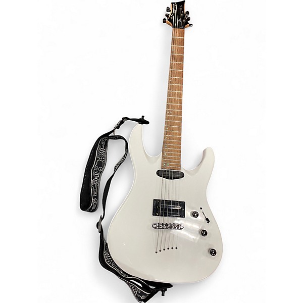 Used Mitchell MD200 White Solid Body Electric Guitar