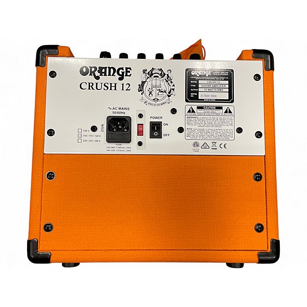 Used Orange Amplifiers Crush 12 Guitar Combo Amp