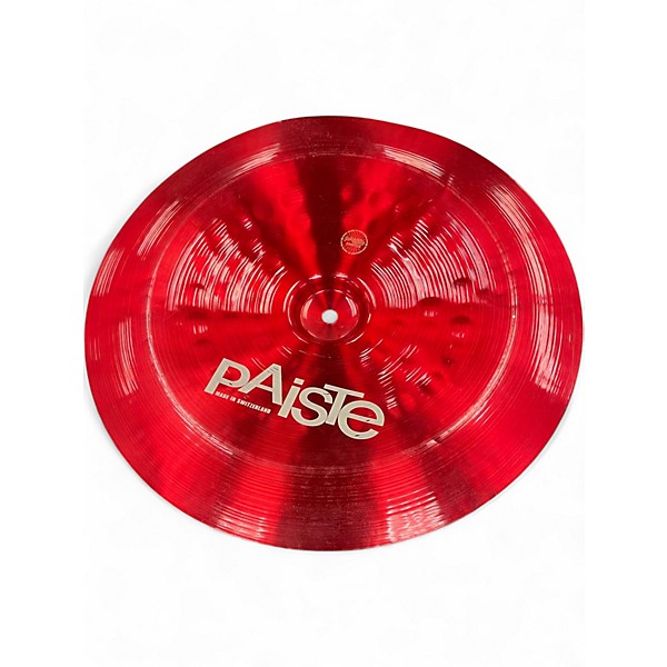 Used Paiste 16in 2000 Series Colorsound China Cymbal
