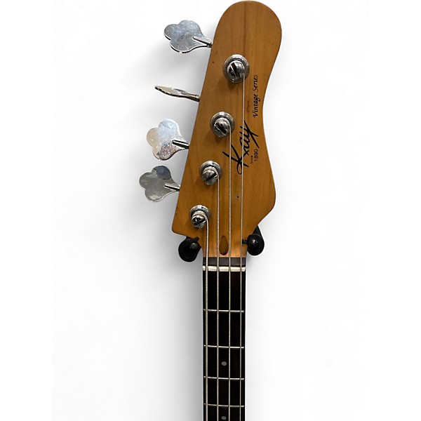 Used Kay VINTAGE SERIES BASS Black Electric Bass Guitar