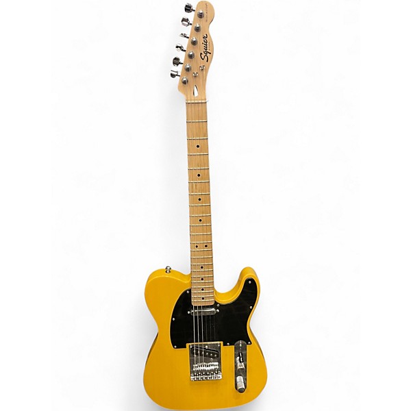 Used Squier Bullet Telecaster Butterscotch Solid Body Electric Guitar