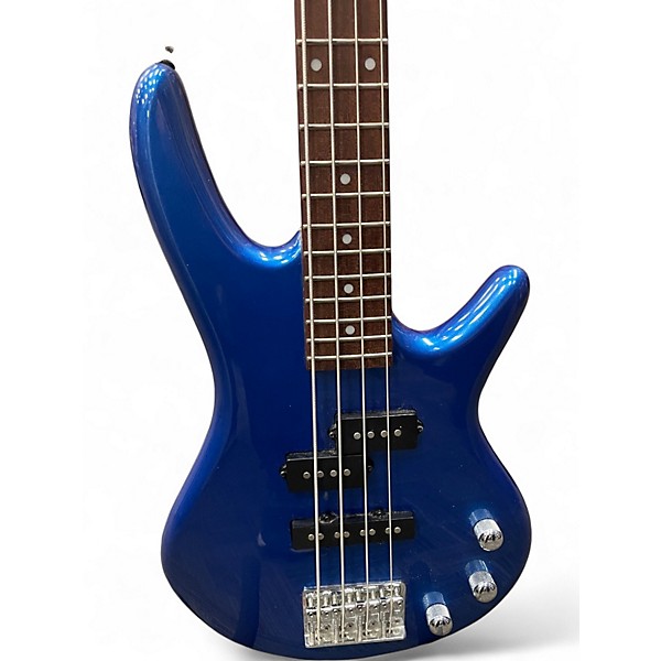 Used Ibanez GSRM20 Metallic Blue Electric Bass Guitar