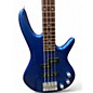 Used Ibanez GSRM20 Metallic Blue Electric Bass Guitar